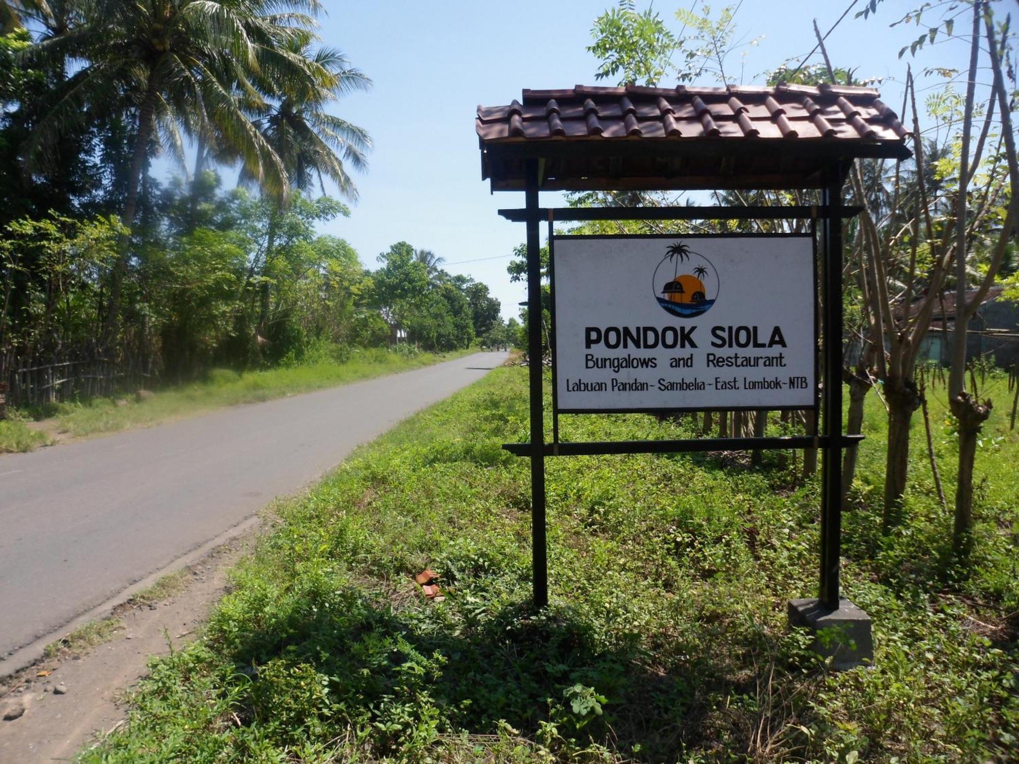 Pondok Siola Labuhan Pandan المظهر الخارجي الصورة
